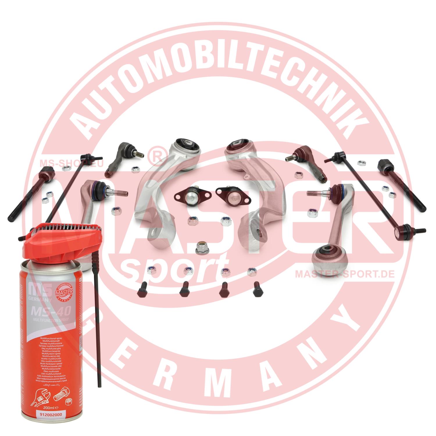 MASTER-SPORT GERMANY 37147/3-KIT-MSP PROMO Σετ τιμονιού, ανάρτηση τροχών μπροστινός άξονας for BMW